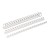 Fellowes Plastic Binding Coils 19mm White, Pack of 100